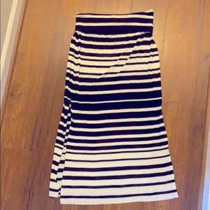 Athleta Fold Over Maxi Skirt